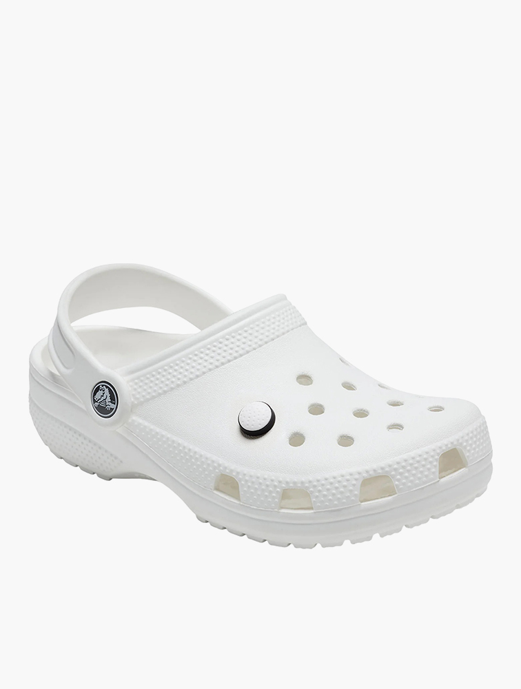 MyRunway Shop Crocs White & Black Golf Ball Plug Loose Jibbitz for Women & Men from MyRunway.co.za